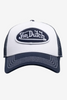 VON DUTCH TWILL TRUCKER HAT - DARK NAVY