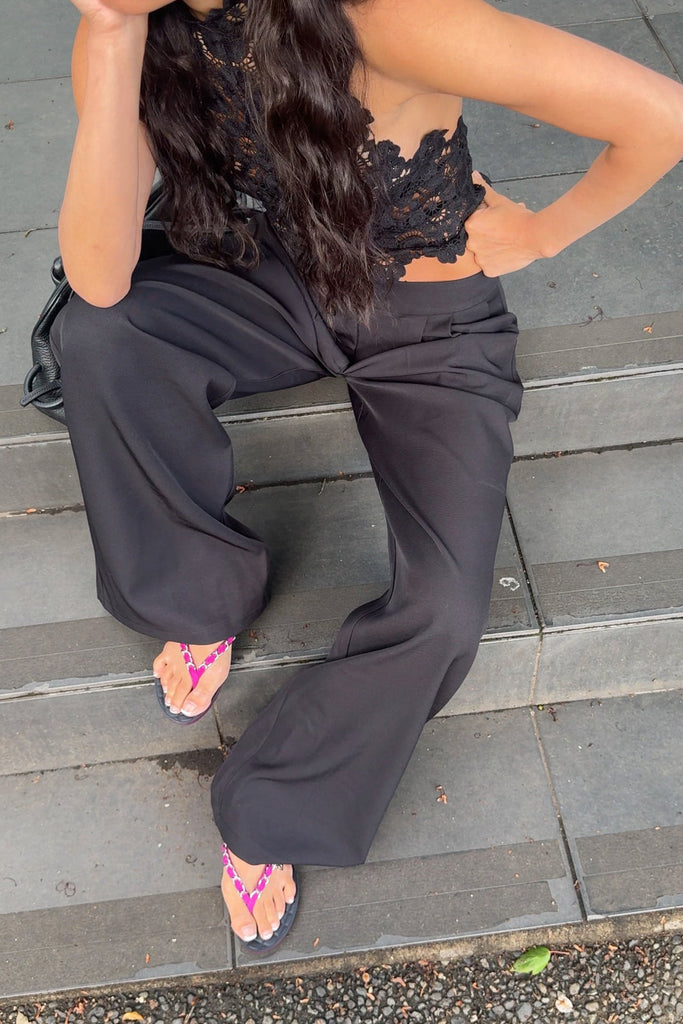 LIONESS COURTSIDE PANT - NOIR