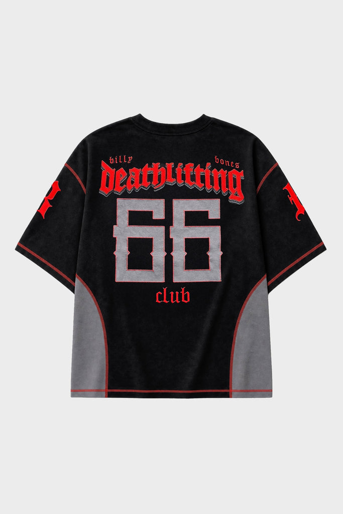 Billy Bones Club Deathlifting Jersey - Black/Red back