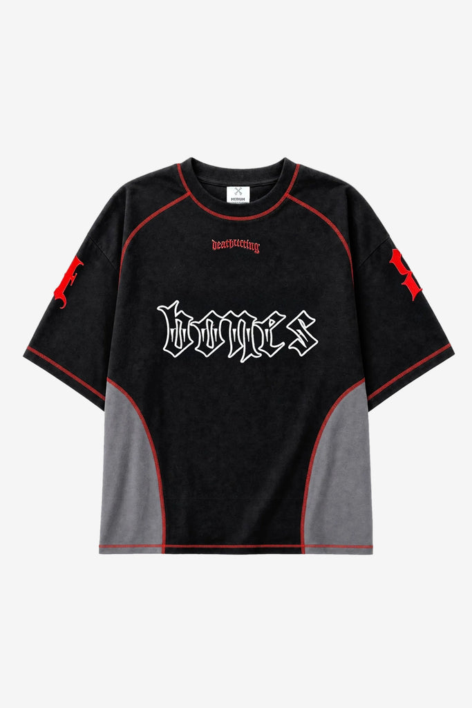 Billy Bones Club Deathlifting Jersey - Black/Red