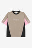 90's Steeze Panel Tee - 3 Tone