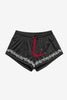 Billy Bones Club Thorned Booty Shorts - Washed Black