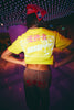Sabbi Tattoo Club Crop - Yellow