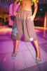 Sabbi The Tokyo Plaid Jort - Brown