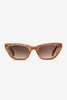 SZADE x Bones Sunglasses - Brown (Desert Blaze) angle view
