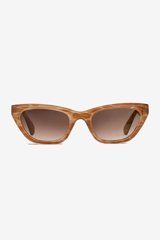 SZADE x Bones Sunglasses - Brown (Desert Blaze) angle view