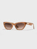 SZADE x Bones Sunglasses - Brown (Desert Blaze) front view