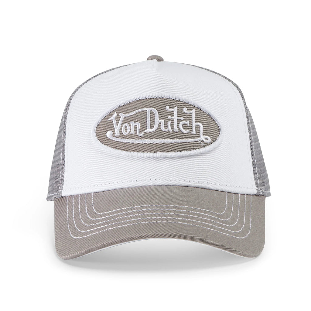 Von Dutch Twill Trucker Hat - Dark Navy (placeholder photo: Grey/White colourway shown)