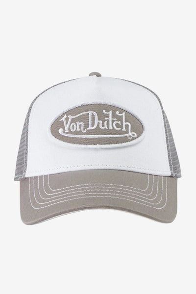 Von Dutch Twill Trucker Hat - Dark Navy (placeholder photo: Grey/White colourway shown)