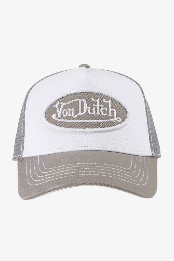Von Dutch Twill Trucker Hat - Dark Navy (placeholder photo: Grey/White colourway shown)