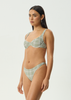 Scout Bikini Bottom - Olive Check