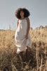 AFENDS Womens Vania Seersucker Maxi Dress Reverb Moonbeam Check front