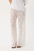 AFENDS JONES - LACE PANT - WHITE