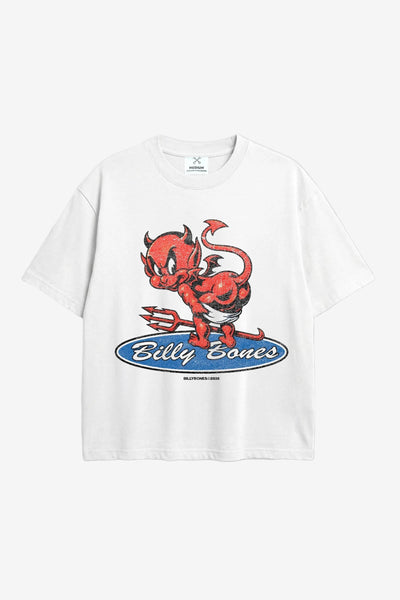 Too Many Cracks Tee - Vintage White