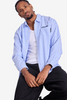 WNDRR Studios L/S Shirt - White/Blue model