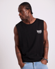 WNDRR Tagged Muscle Tank Black detail (placeholder)