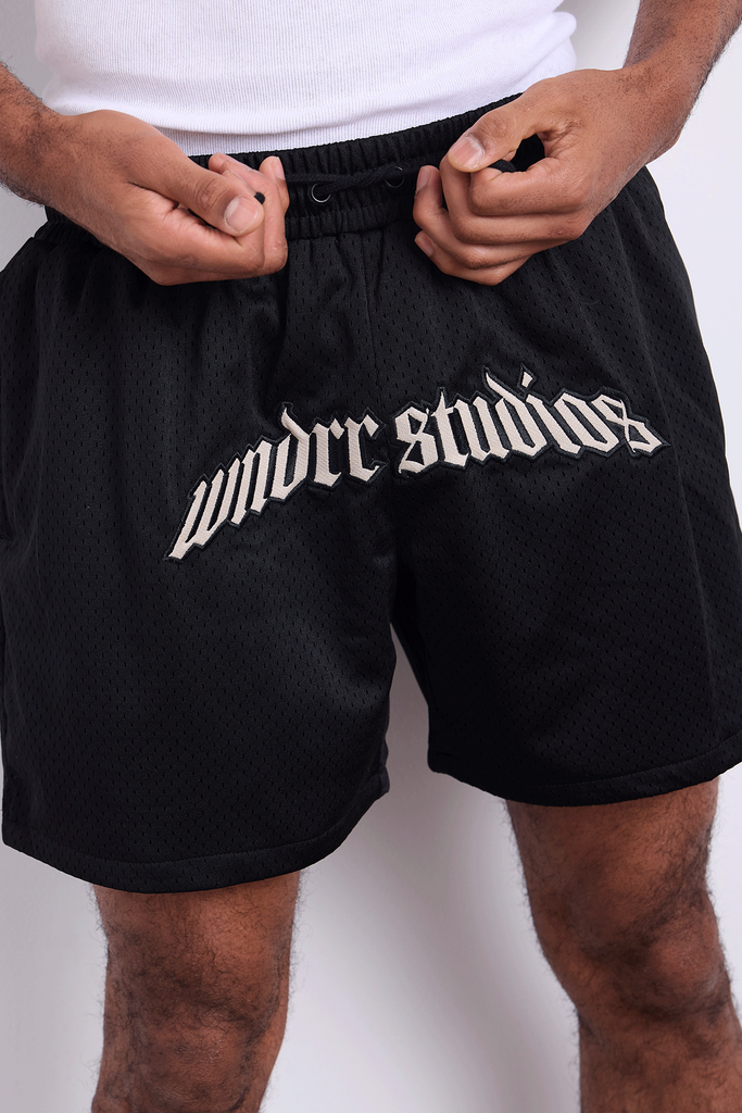 WNDRR Havok Mesh Short Black detail