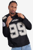 WNDRR WAYNE HOCKEY JERSEY - BLACK/WHITE