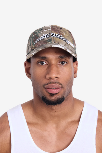 WNDRR Havok Field Cap - Camo, worn front