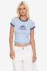 Worship Supplies Shadow Cherub Ringer Tee - Dream Blue