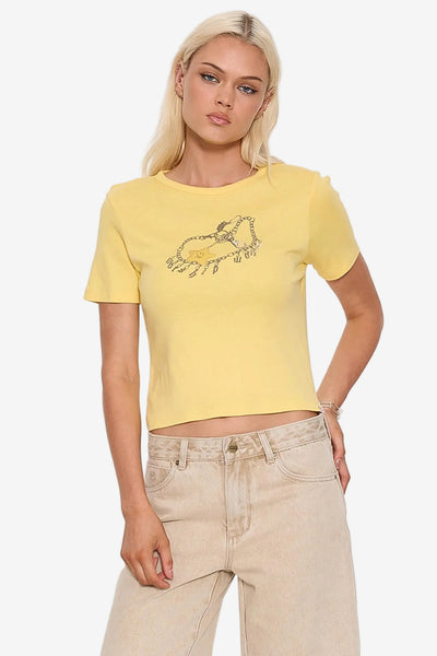 WORSHIP SUPPLIES Supernova Day Fit Tee - Good Time Yellow
