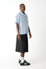 X-Large ESTABLISHED GORILLA FIT SHIRT - BLUE STRIPE