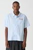X-Large ESTABLISHED GORILLA FIT SHIRT - BLUE STRIPE