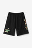 X-Large ITALIC STAR TRACKSHORT - BLACK