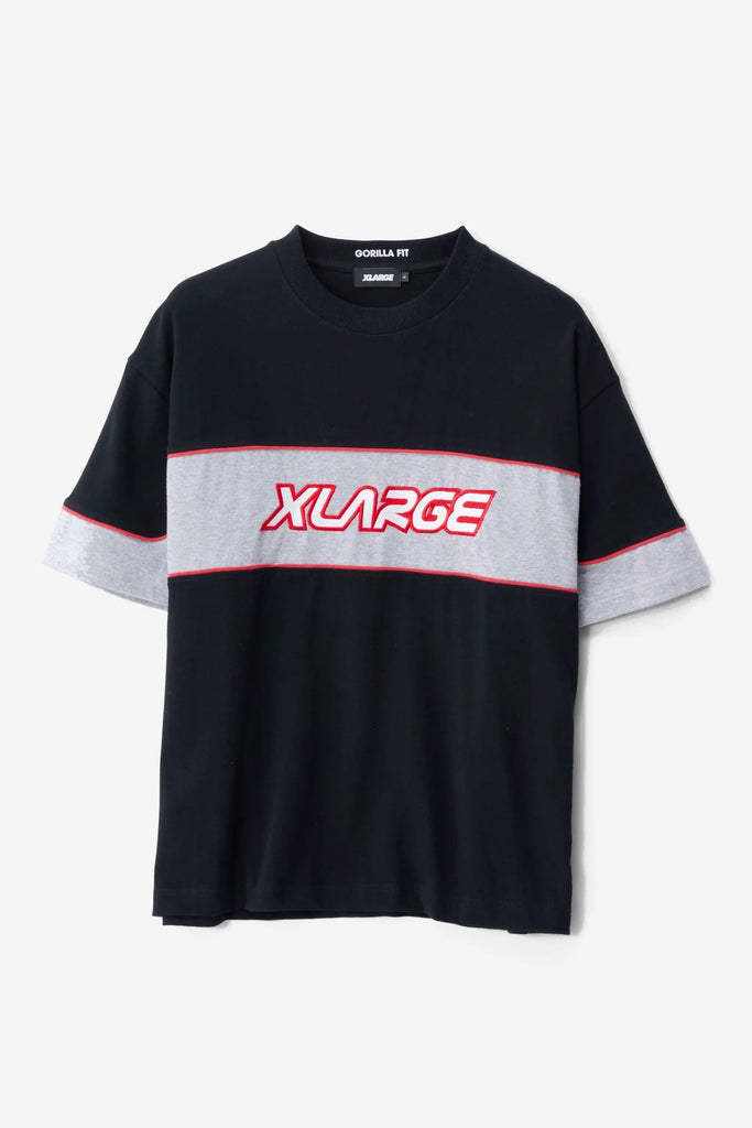 X-Large JUNGLE PANEL GORILLA FIT TEE - PIGMENT BLACK