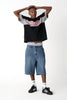X-Large JUNGLE PANEL GORILLA FIT TEE - PIGMENT BLACK