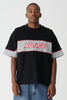 X-Large JUNGLE PANEL GORILLA FIT TEE - PIGMENT BLACK