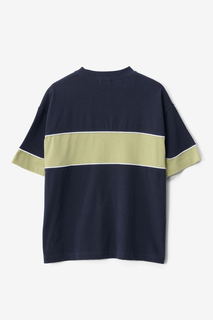 X-Large JUNGLE PANEL GORILLA FIT TEE - PIGMENT CAPTAIN NAVY