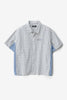 X-Large OVAL GORILLA FIT SS SHIRT - BLUE CHECK