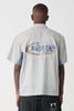X-Large OVAL GORILLA FIT SS SHIRT - BLUE CHECK