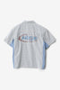 X-Large OVAL GORILLA FIT SS SHIRT - BLUE CHECK