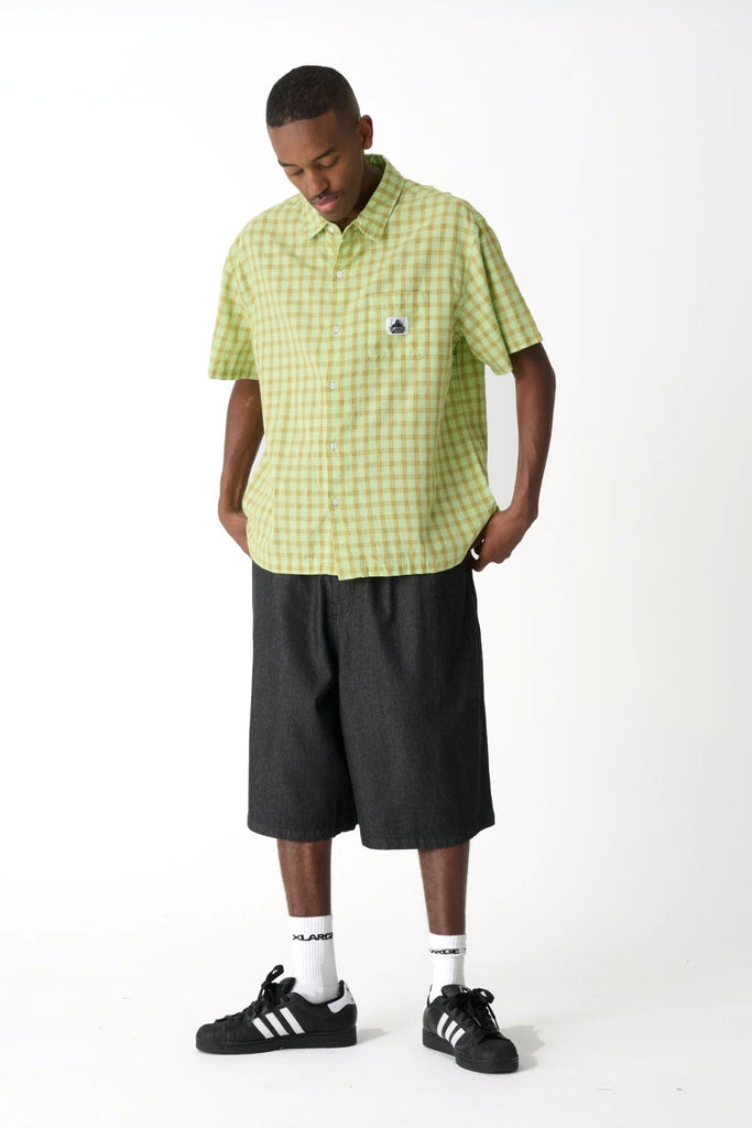 X-Large THEO SS SHIRT - PEAR