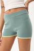 Afends Addison - Knit Short - Antique Blue