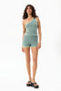 Afends Addison - Knit Short - Antique Blue