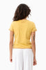 Afends Bandida - Baby Tee - Vintage Mango