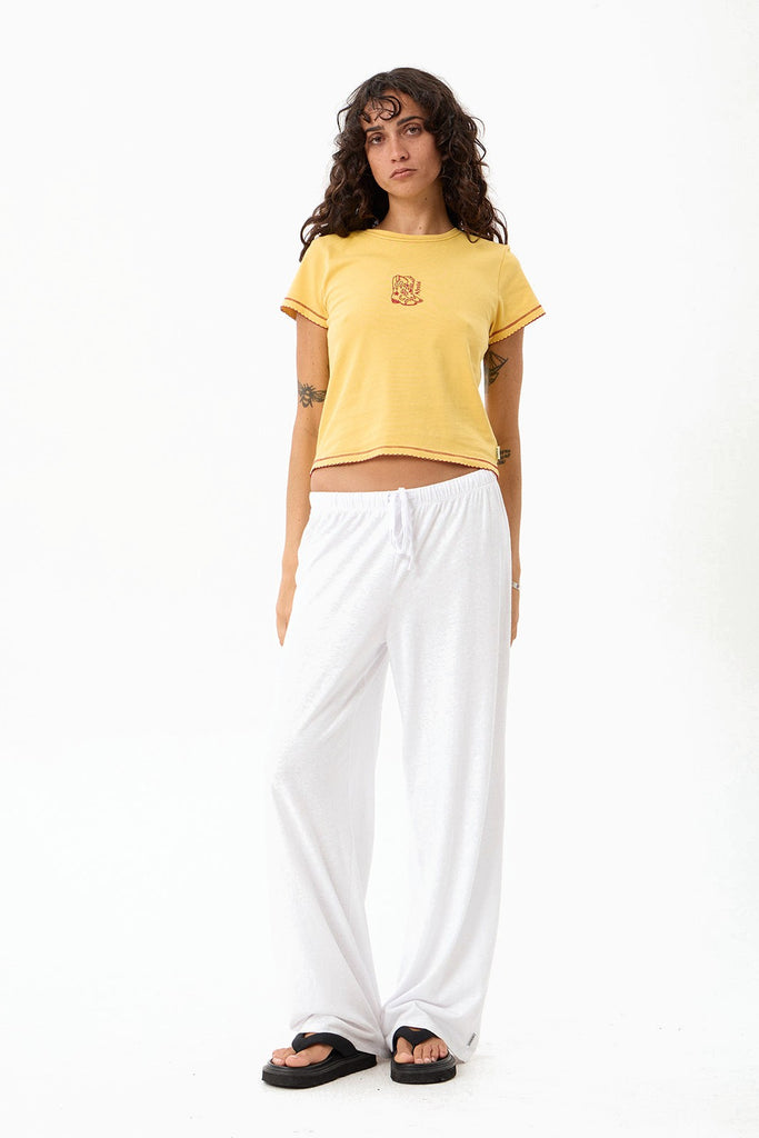 Afends Bandida - Baby Tee - Vintage Mango