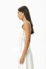 Afends Cherie - Tie Top - White