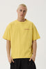 Afends Constellation - Heavyweight Boxy Tee - Vintage Mango