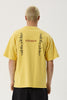 Afends Constellation - Heavyweight Boxy Tee - Vintage Mango