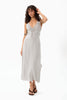 Afends Izzy - Maxi Dress - Silver Birch