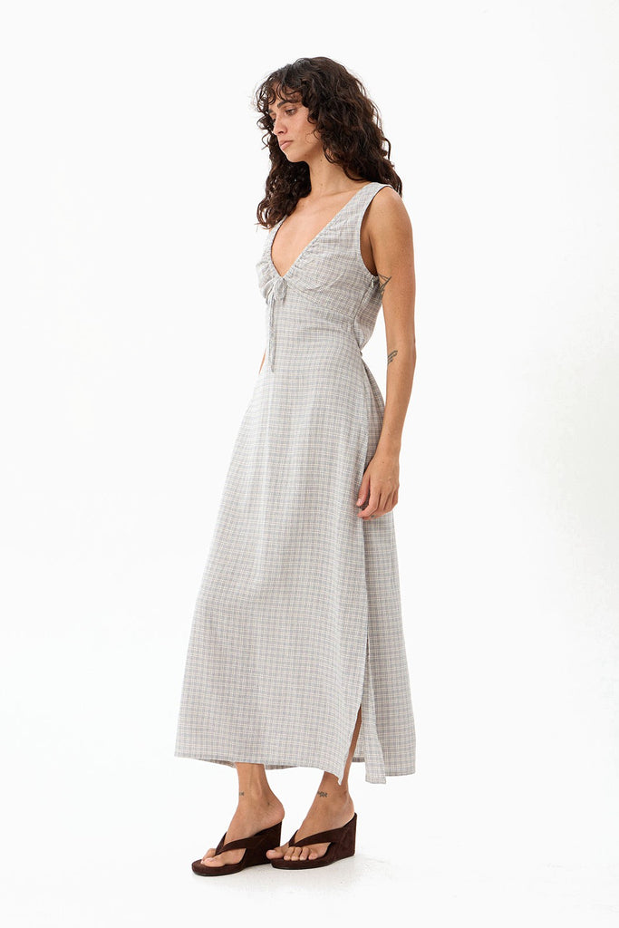 Afends Izzy - Maxi Dress - Silver Birch