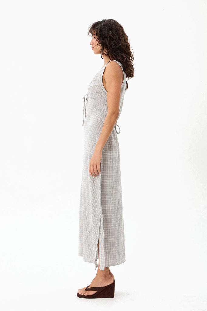 Afends Izzy - Maxi Dress - Silver Birch