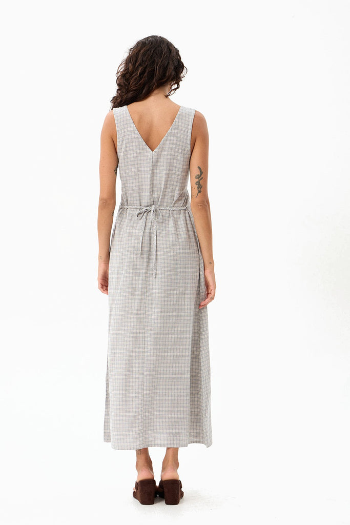 Afends Izzy - Maxi Dress - Silver Birch