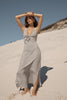 Afends Izzy - Maxi Dress - Silver Birch