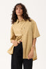 Afends Lo-Fi - Short Sleeve Shirt - Corn Check
