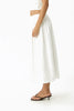 Afends Marlow - Midi Skirt - White
